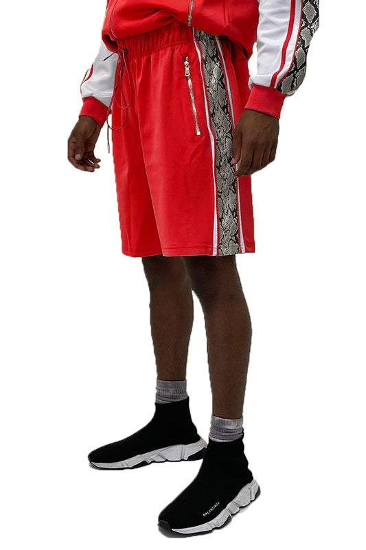 WEIV Men Shirts - WEIV SNAKE PRINT SHORTS - Men Shirts | MENLL